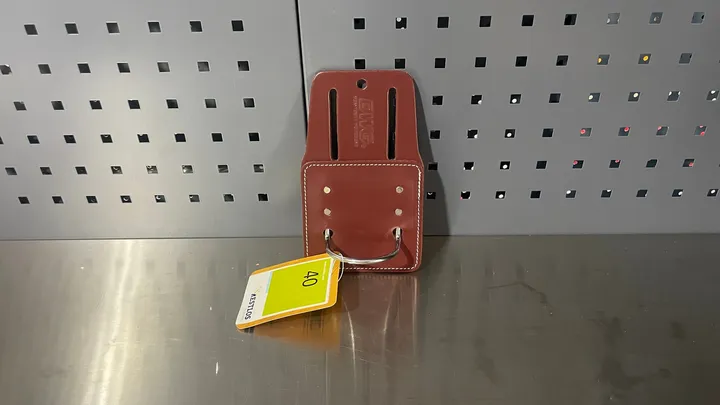 Leder-Hammerhalter mit Metallbügel